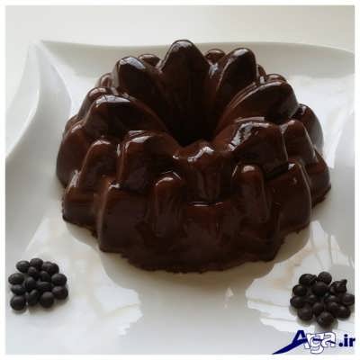 دسر پاناکوتا شکلاتی قالبی
