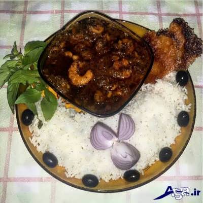 خورش قلیه میگو 