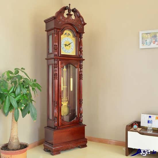 مدل ساعت ایستاده چوبی