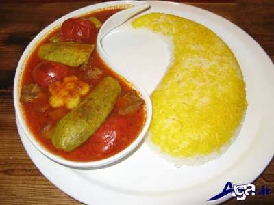 خورش کدو سبز یا طعمی بی نظیر 