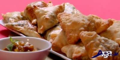 طرز تهیه سمبوسه سیب زمینی