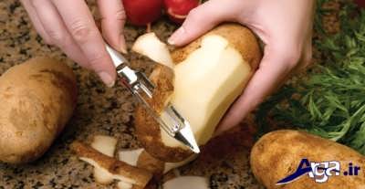 طرز تهیه سیب زمینی