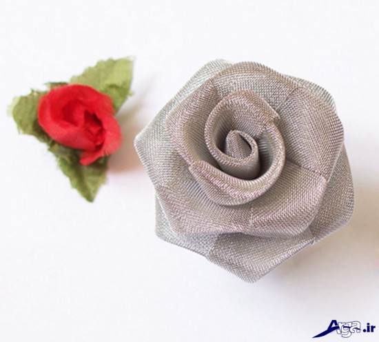 گل رز پارچه ایی