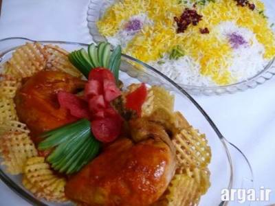 طرز تهیه خورش مرغ فوق العاده