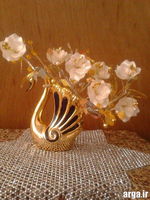 ساخت گل کریستالی