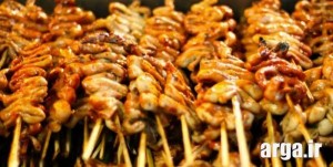 جوجه کباب خوش طعم و خوش رنگ