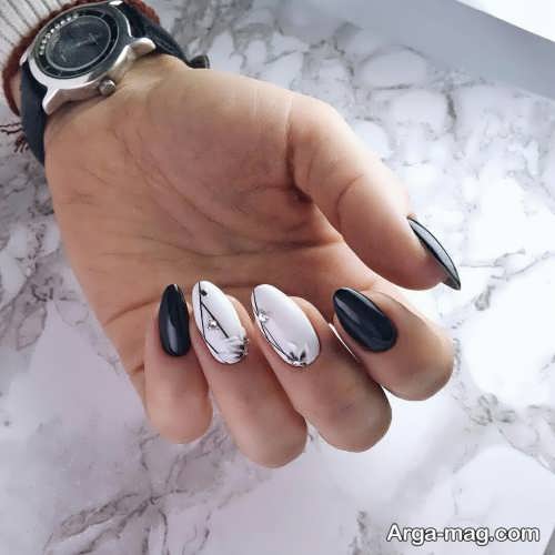 مدل طراحی ناخن شیک و زیبا 