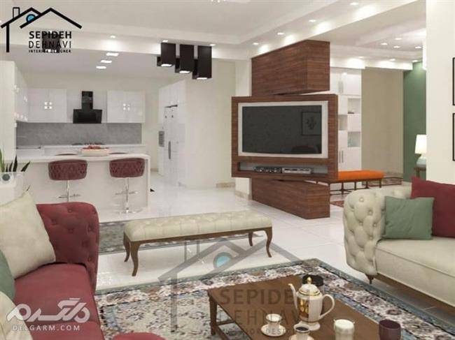 تصاویری از مدل کاغذ دیواری منزل جدید 2018