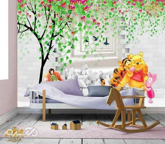 تصاویری از مدل کاغذ دیواری منزل جدید 2018