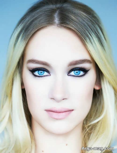 میکاپ چشم ساده و گربه ای 