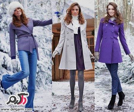 عکس مدل لباس زنانه با تم زمستانی