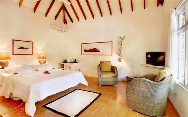 هتل نیکا آیلند ریزورت مالدیو ؛ اتاق خواب