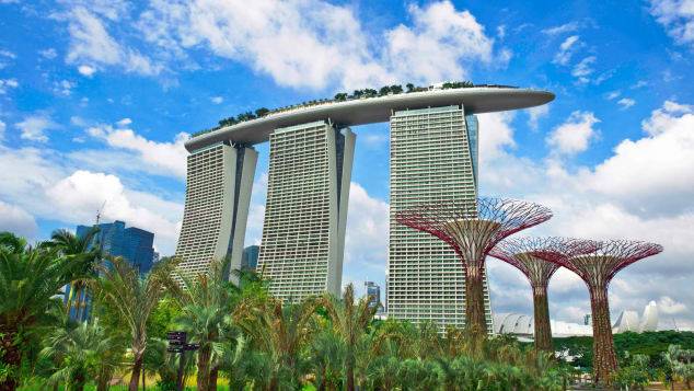 هتل Marina Bay Sands در سنگاپور