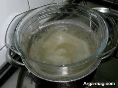 ذوب کردن پودر ژلاتین