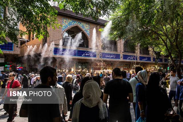 افزایش دما و غلظت ذرات معلق در تهران