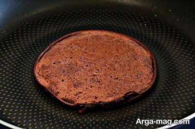 طرز تهیه پنکیک شکلاتی در خانه