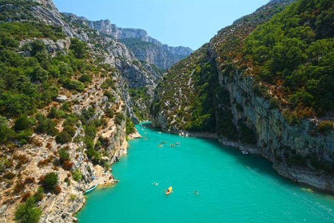 سفر با کوله پشتی به وردون گورج Verdon Gorge