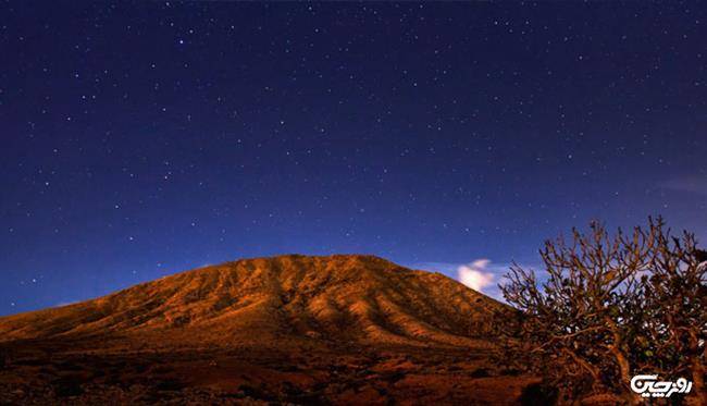 آسمان شب در جزایر قناری