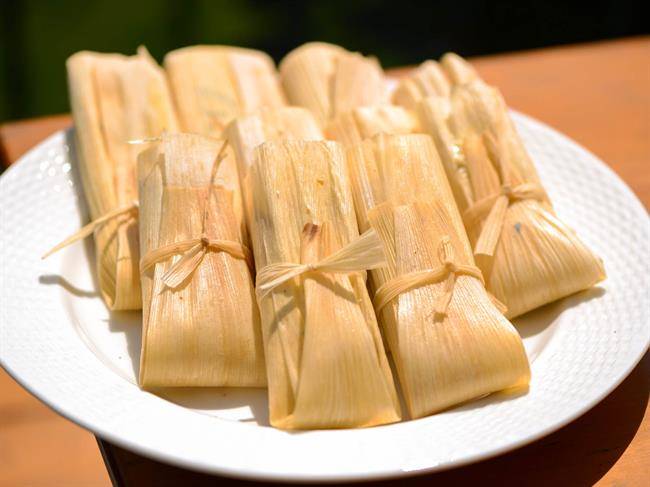 غذاهای ویژه سال نو تامال Tamales، مکزیک