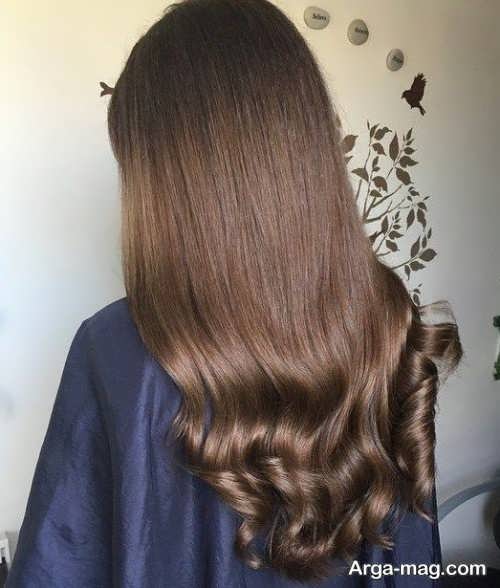 رنگ مو قهوه ای شکلاتی تیره 