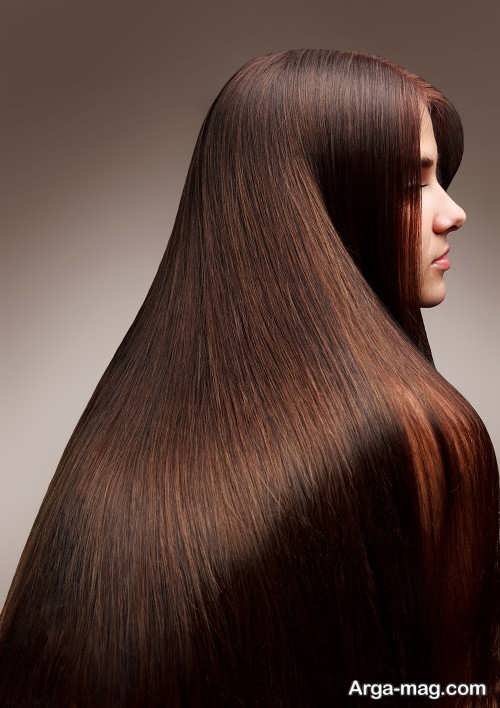 رنگ موی شیک قهوه ای شکلاتی 