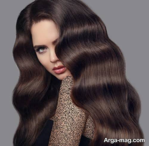 رنگ موی تیره قهوه ای شکلاتی 