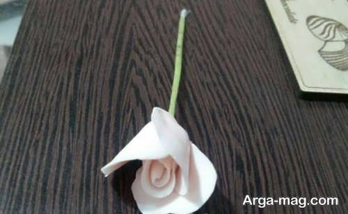 آموزش ساخت گل با خمیر