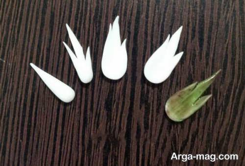 آموزش ساخت گل با خمیر چینی