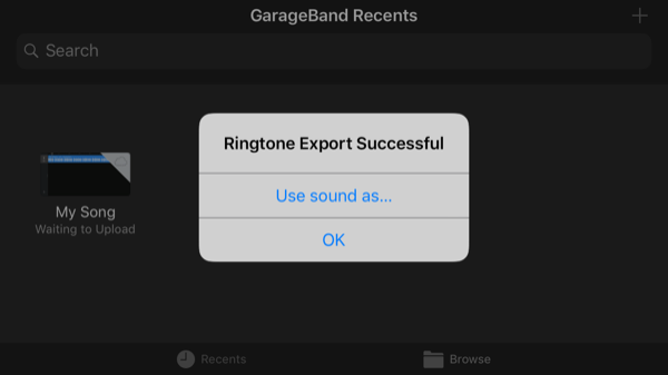 ساخت رینگتون با GarageBand 