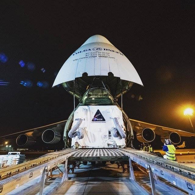 انتقال تجهیزات اروپایی ماژول فضاپیما اوریون به "مرکز فضایی کندی"