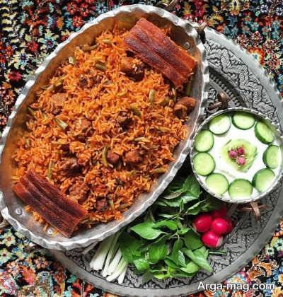 طرز تهیه لوبیا پلو خوشمزه با 3 دستور پخت متفاوت و لذیذ