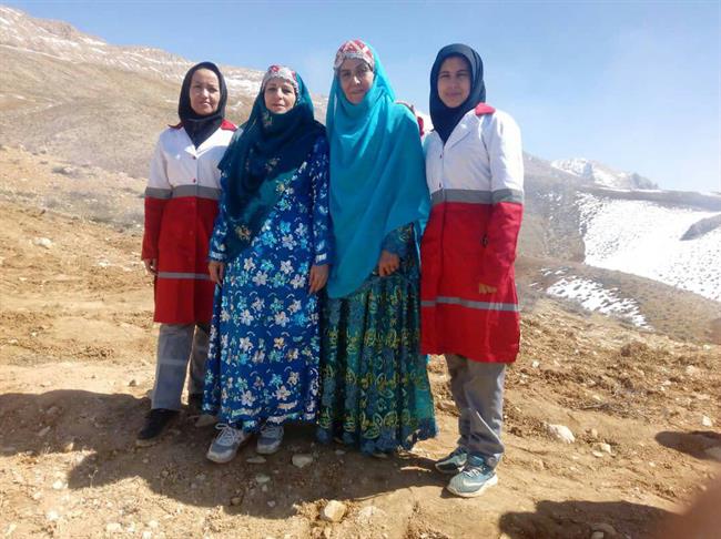 جاده‌سازی به سبک بانوان امدادگر