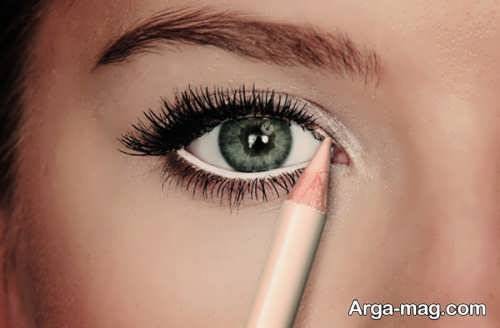 تکنیک های آرایش چشم ریز 