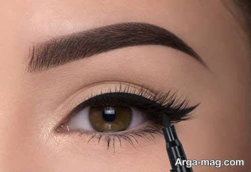 آرایش زیبا و جذاب چشم ریز 