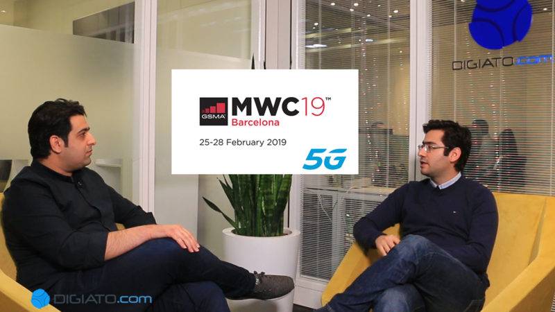 ویژه برنامه ویدیویی دیجیاتو برای MWC 2019: وضعیت 5G در ایران و جهان