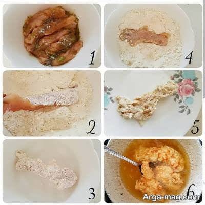 روش تهیه فیله استریپس