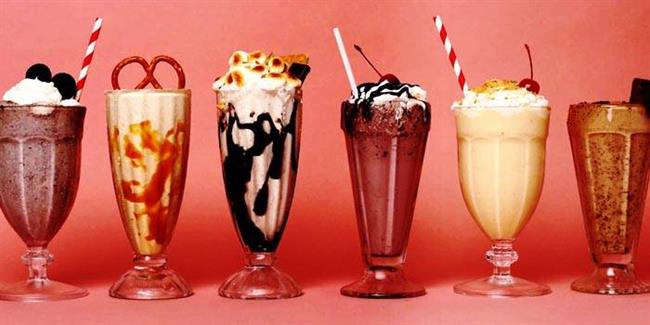 طرز تهیه میلک شیک کارامل