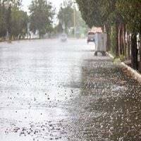 بارندگی در شرق و غرب/گرد و خاک در شرق، جنوب و مرکز کشور