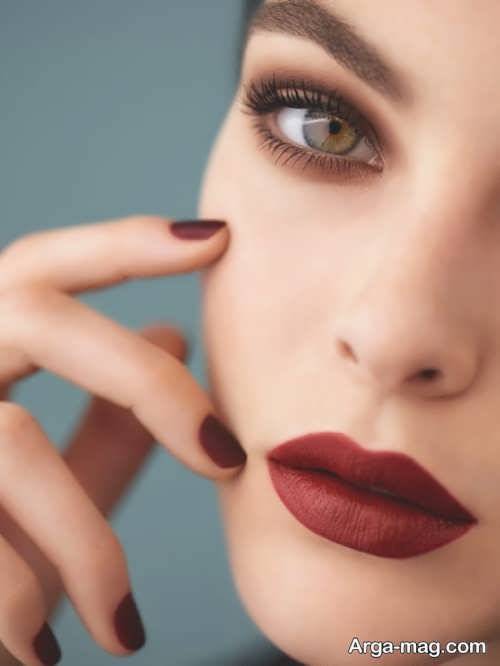 مدل آرایش صورت زیبا و شیک دخترانه