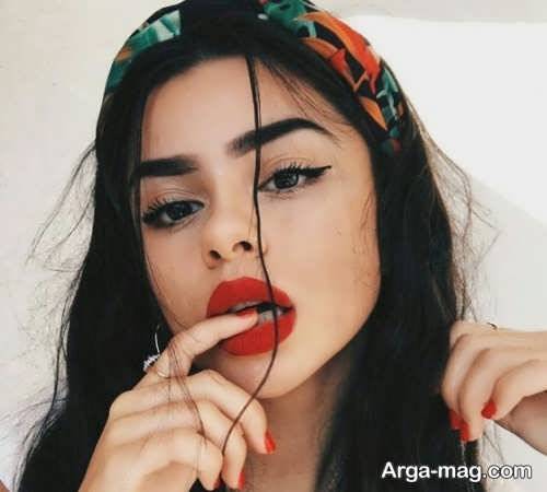 آرایش صورت زیبا و شیک دخترانه