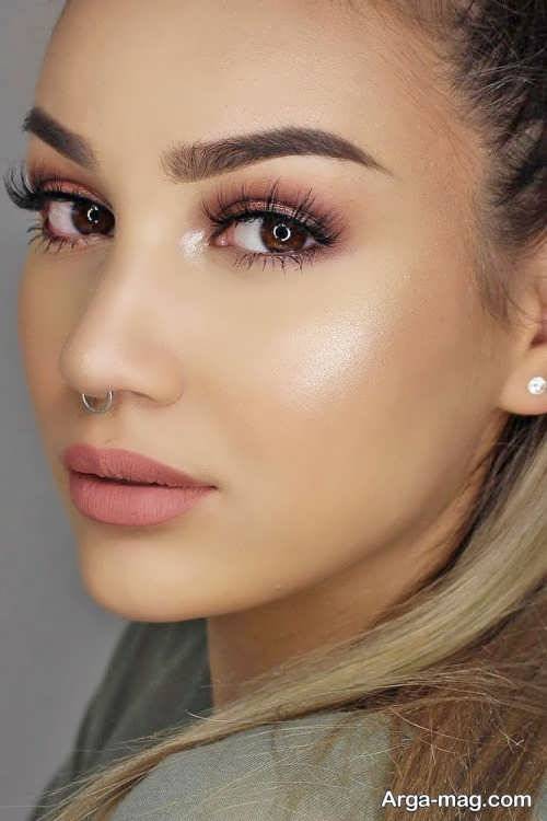 آرایش صورت زیبا و بی نظیر دخترانه