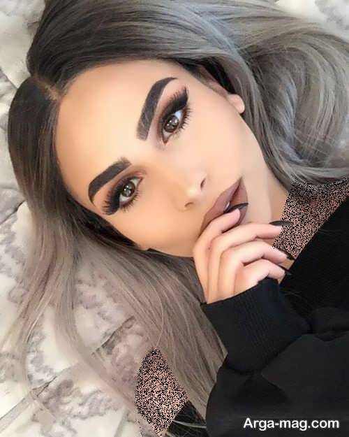 آرایش صورت زیبا و شیک دخترانه