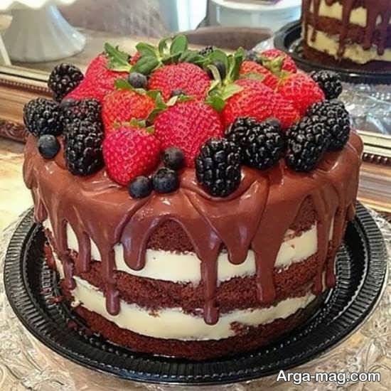 تزئین کیک تولد رمانتیک و عاشقانه