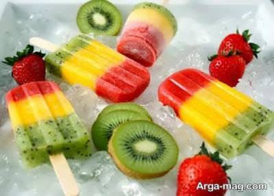 روش تهیه بستنی یخی