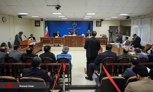 نهمین جلسه محاکمه مدیرعامل سابق شرکت بازرگانی پتروشیمی و 13 متهم دیگر به ریاست قاضی مسعودی مقام آغاز شد نهمین جلسه محاکمه مدیرعامل سابق شرکت بازرگانی پتروشیمی و 13 متهم دیگر به ریاست قاضی مسعودی مقام آغاز شد