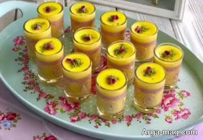 طرز تهیه فرنی زعفرانی