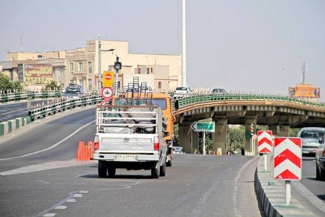 بررسی طرح اصلاحات ترافیکی پلیس با برچیدن پل گیشا