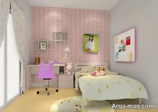 فرش اتاق خواب دخترانه