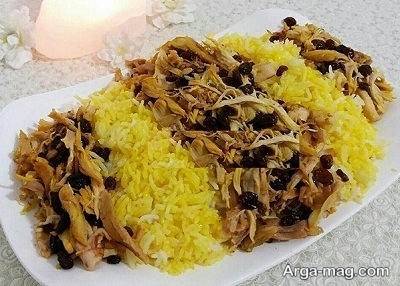 طرز تهیه کشمش پلو خوش طعم و لذیذ در آشپزخانه های ایرانی