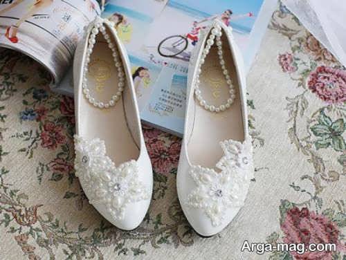 کفش زیبا و شیک برای عروس 